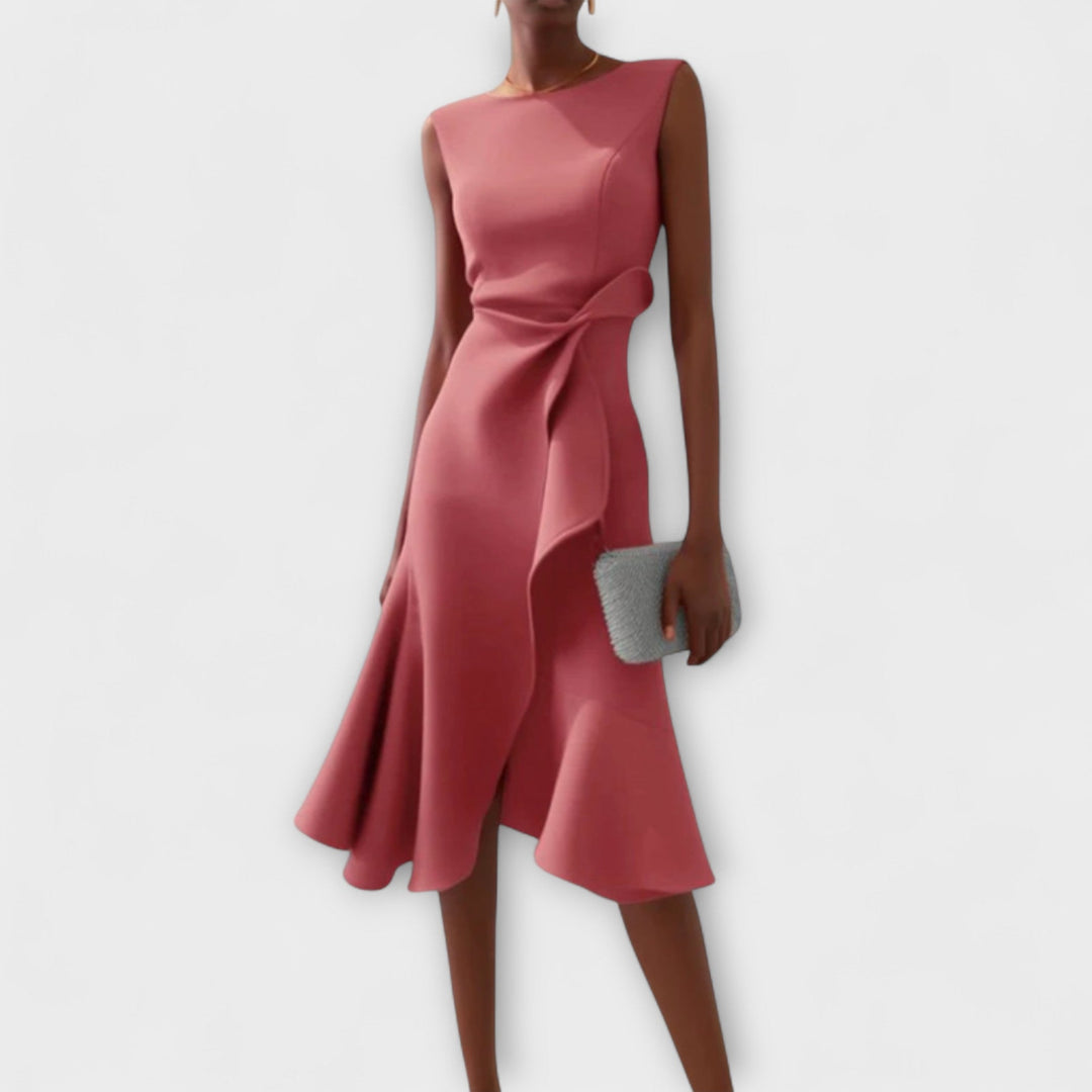 DARLENE | Robe mi-longue