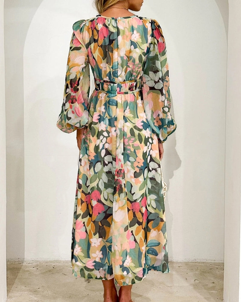 Celine | Robe Fleurie Féminine