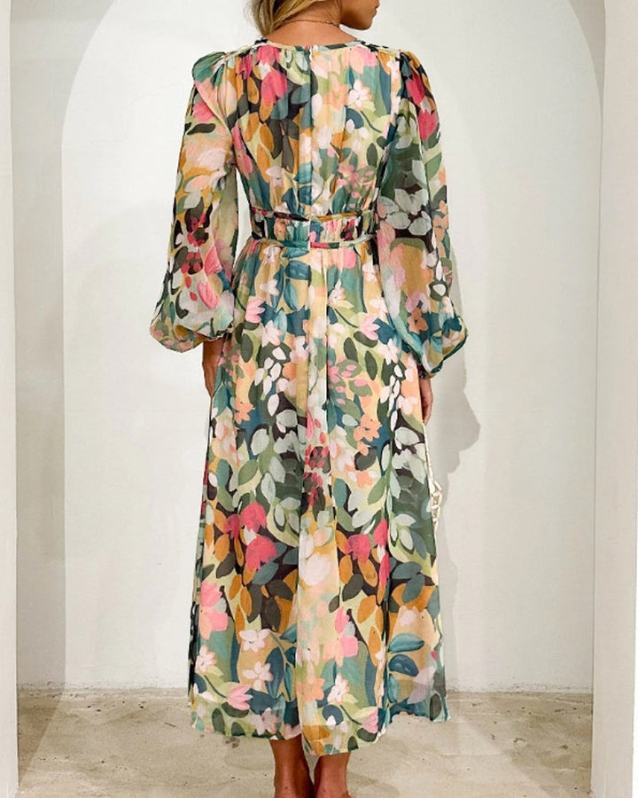 Celine | Robe Fleurie Féminine