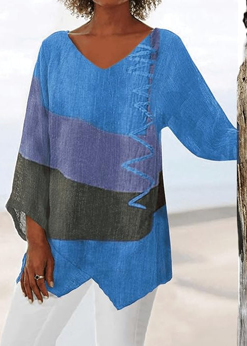 Ella - Blouse Longue à Manches Longues Confortable pour Tous les Jours