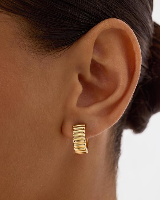 Boucles d'oreilles Classic Ridge | Or