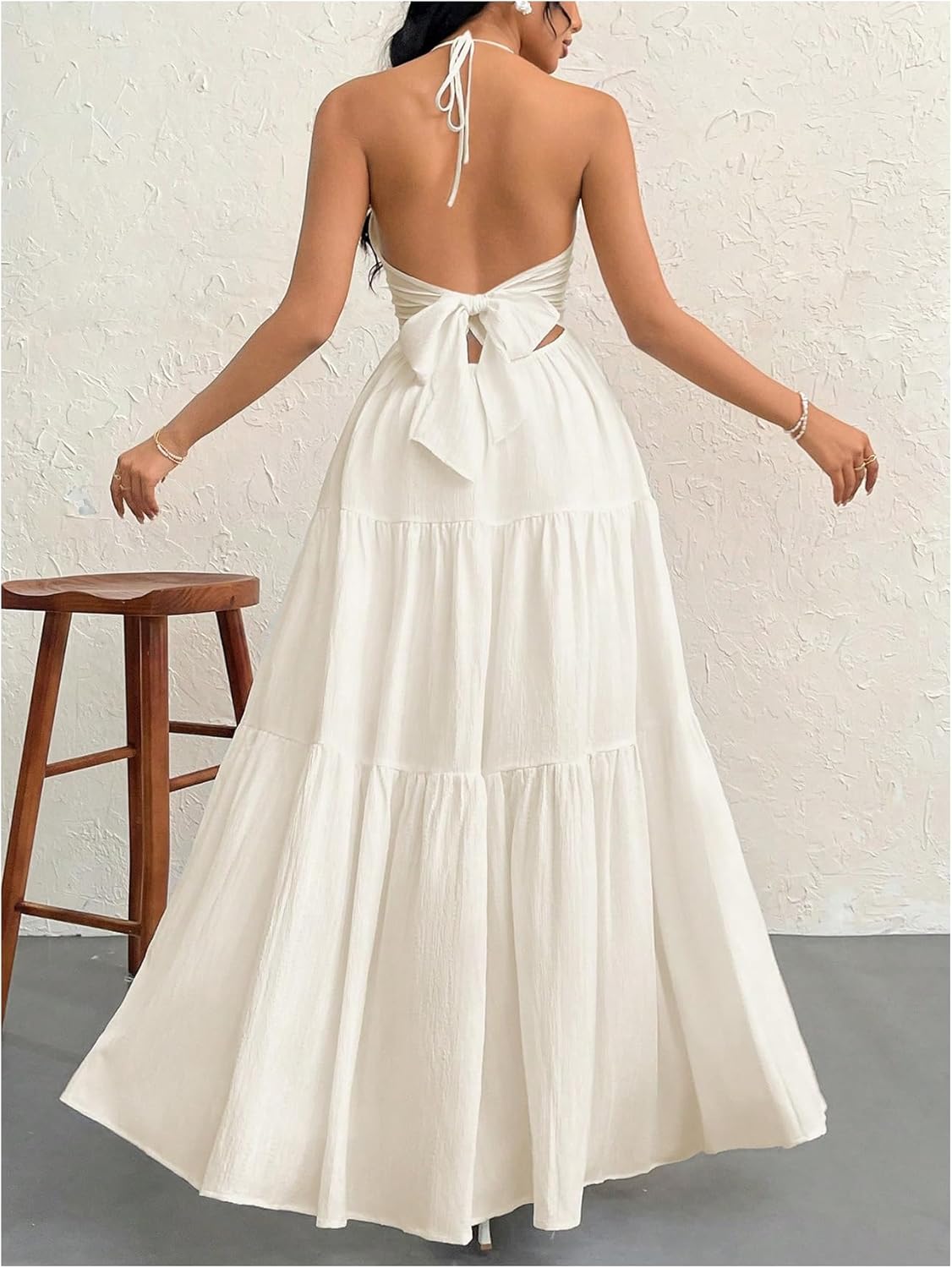 Robe Maxi Fluide Élégante - Coupe Flatteuse et Confortable