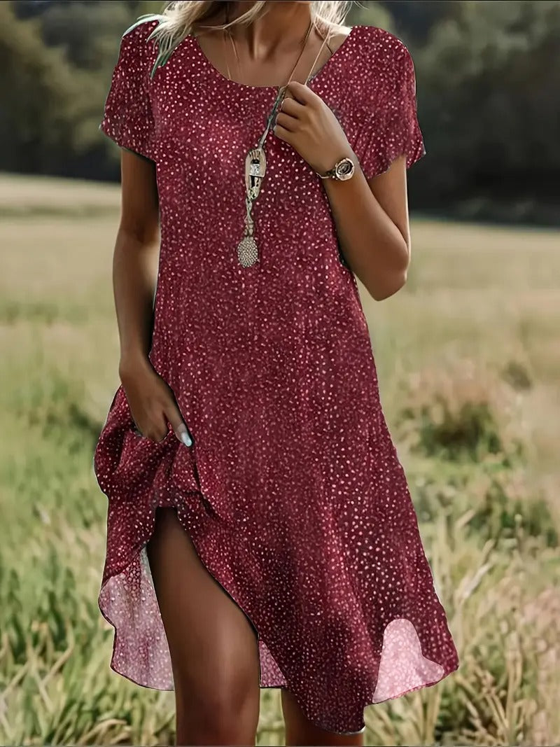 Maëlle | Robe d'été Confortable  pour femme | Mini