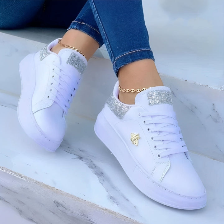 Aleena - Baskets élégantes et brillantes pour femme