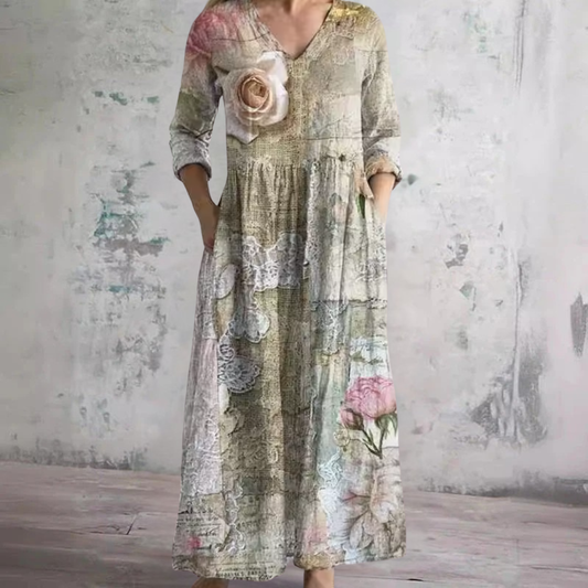 fiona™ | Robe d'Été Fleurie