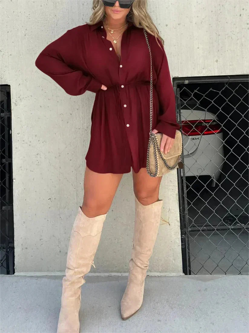 Bela | Robe en satin