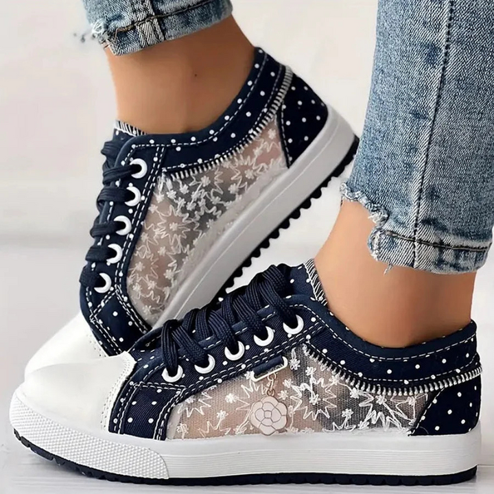 Elettra - Sneakers floreali leggeri