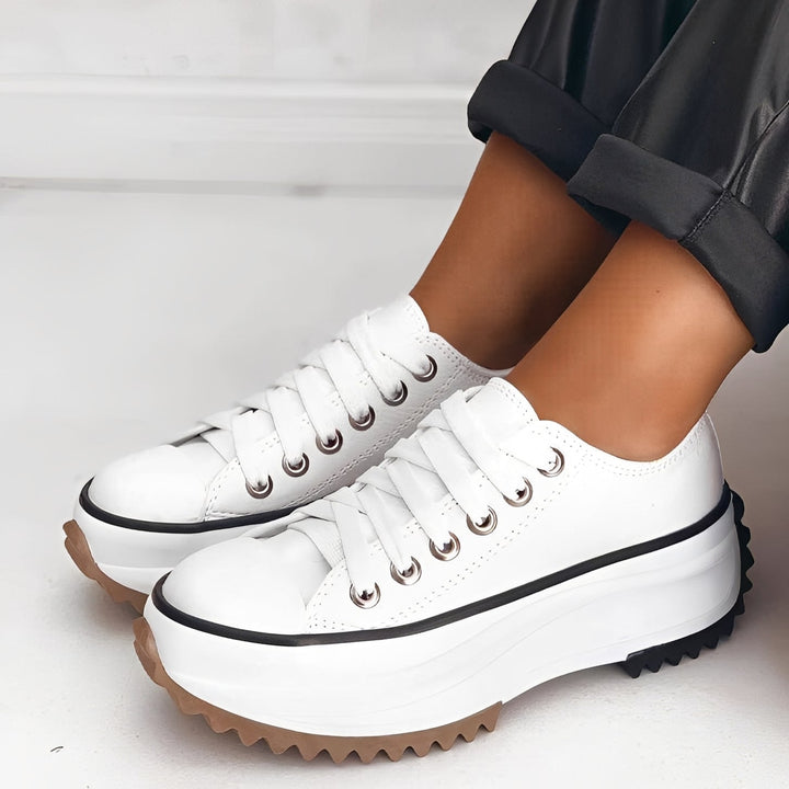 Caitlyn - Chaussures élégantes à semelle épaisse pour femme