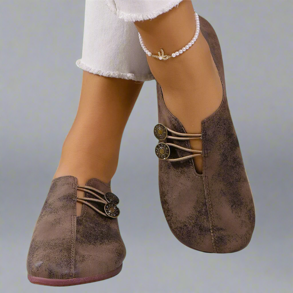 Kreszentia | Mocassins en doux daim de chèvre de haute qualité