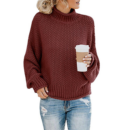 Noël - Pull Col Montant Confortable