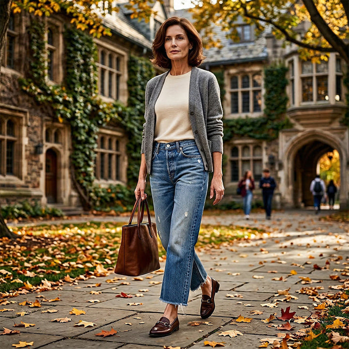 Danice™ | Jeans droits coupés