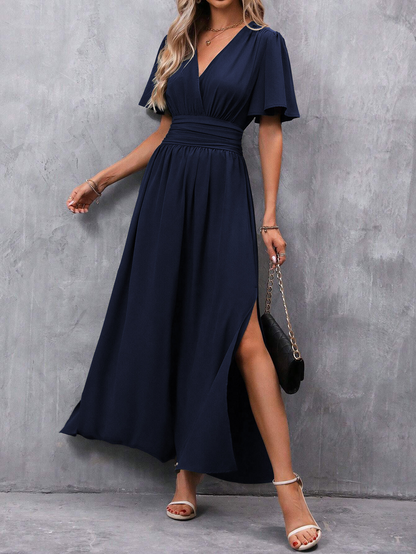 Rosabella - Robe femme à taille froncée