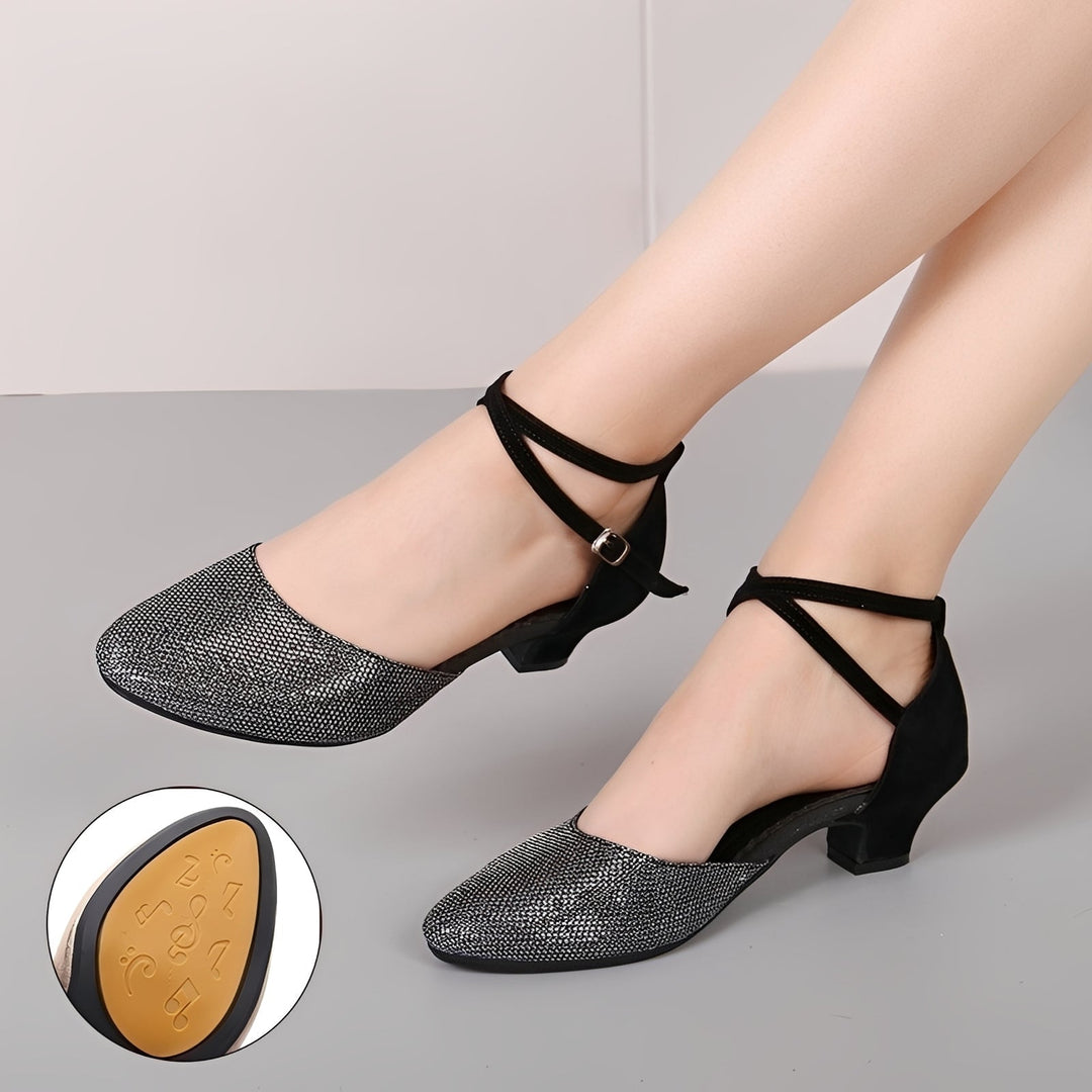 Carrie - Sandales Brillantes Élégantes pour Femmes