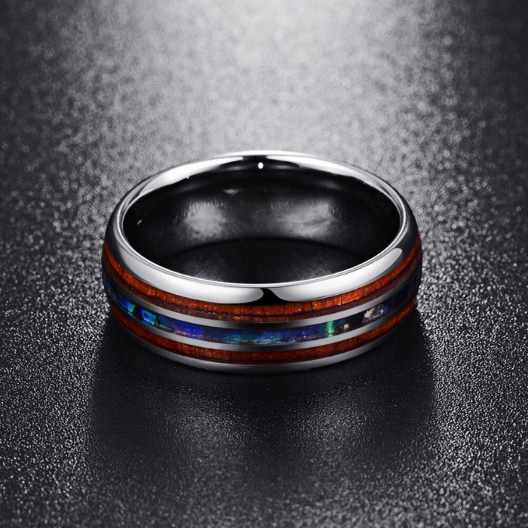 Bague Héritage en Incrustation de Turquoise du Sud-Ouest