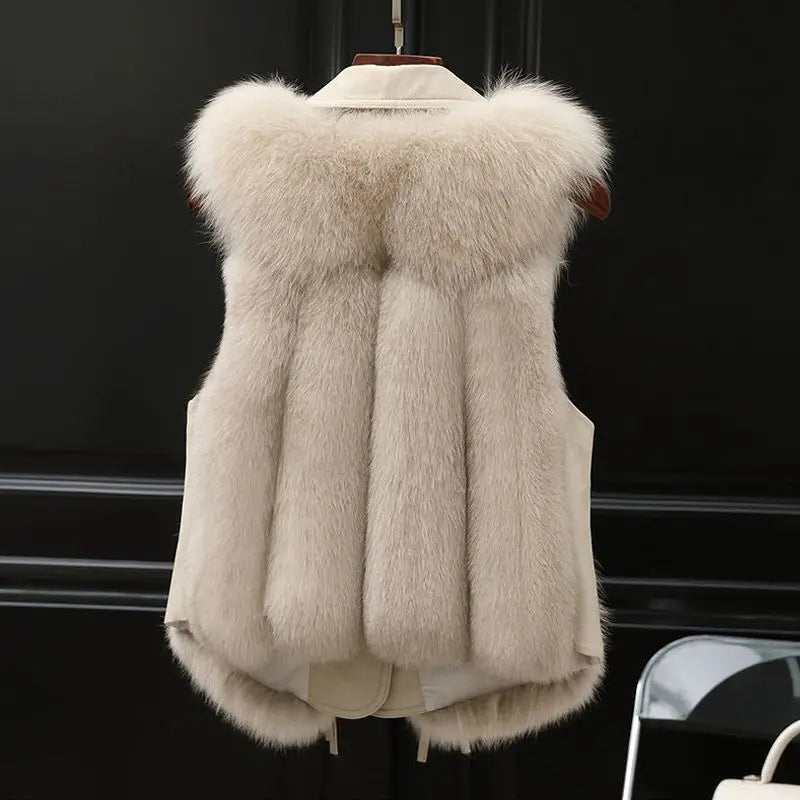 NEREIDA – GILET EN FAUX FUR EMPRESS