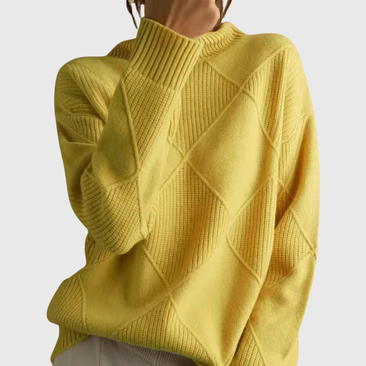 Angela™ - Pull Col Montant