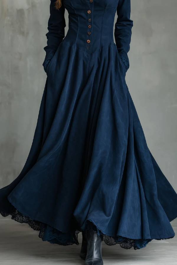 Zendaya | Robe maxi à col chemise