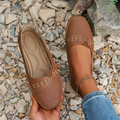 Filide - Ballerines en Cuir Doux