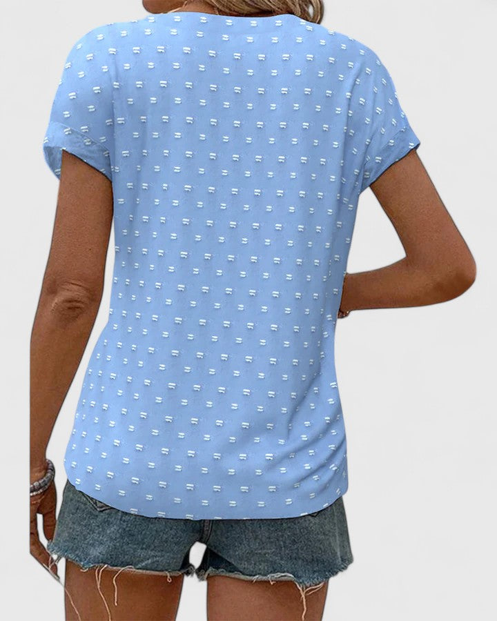 Miles | T-shirt V-Cou Confortable