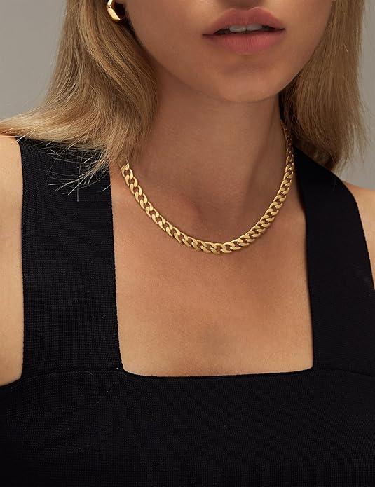 Collier Chunky Cuban Link | Or