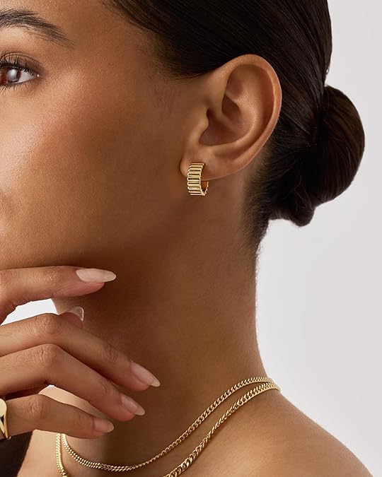 Boucles d'oreilles Classic Ridge | Or