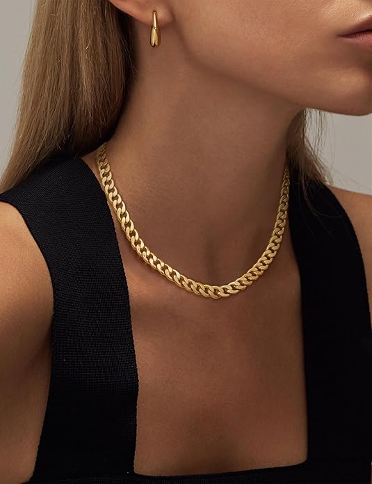Collier Chunky Cuban Link | Or