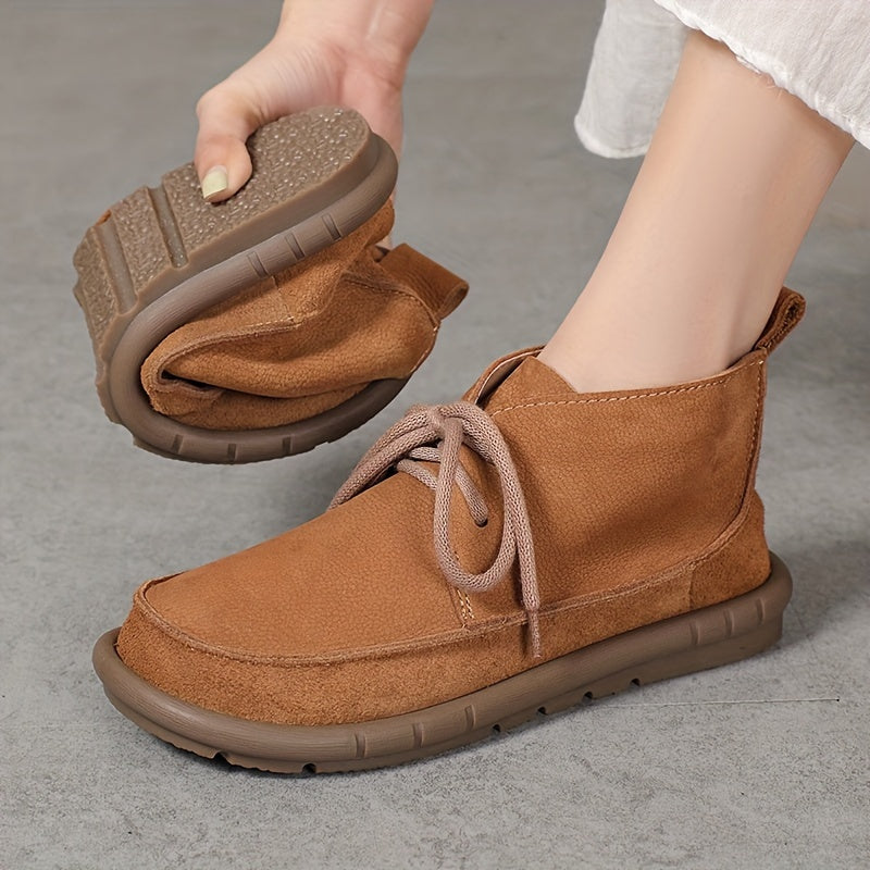 Clara - Bottines en Cuir Souple