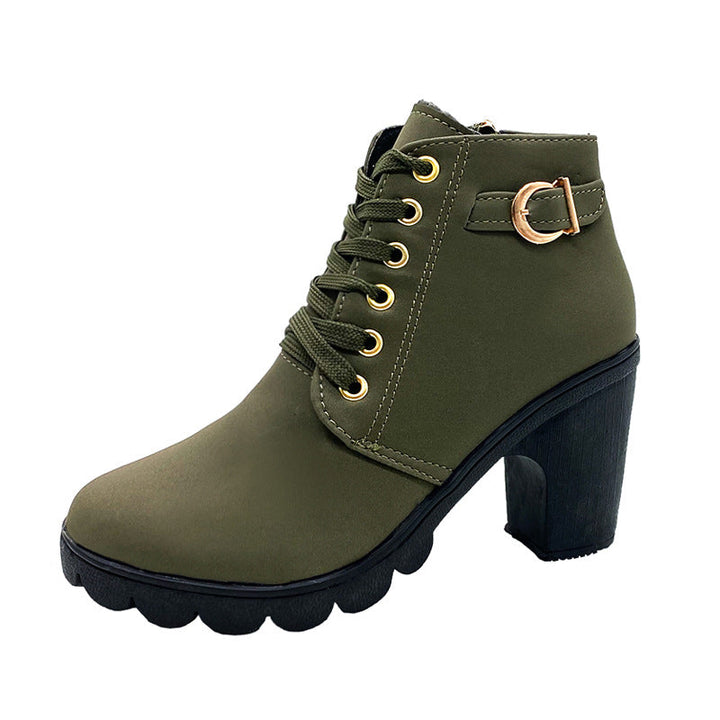 Bottines à Talons Chunky pour Femme