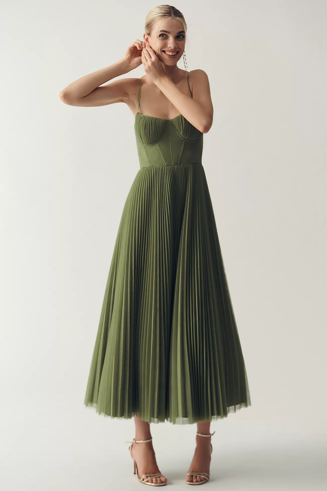 Bali | Robe midi avec corset