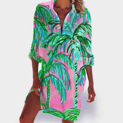 BRIGITTE | ROBE D'ÉTÉ COLORÉE ET LÉGÈRE