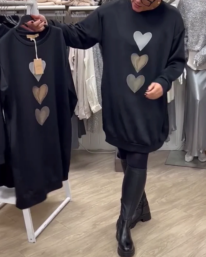 SIANORE - PULL À COEUR STYLÉ