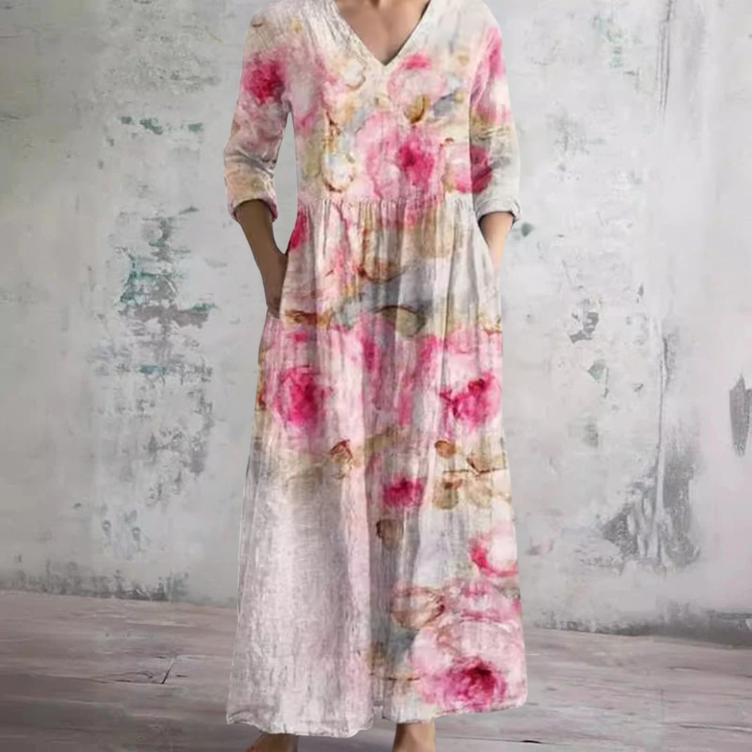 Barbara™ | Robe d'Été Fleurie