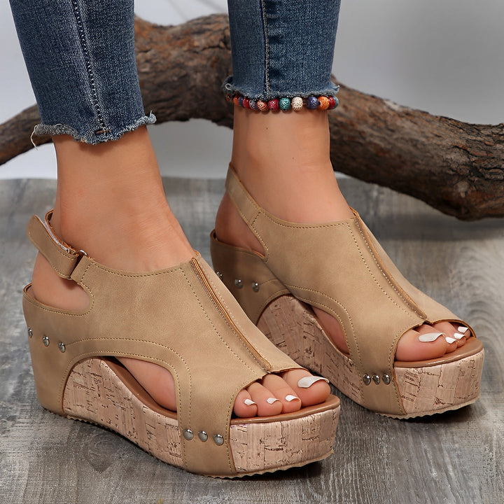 Elianna - Sandales en Cuir Confortables pour Femme