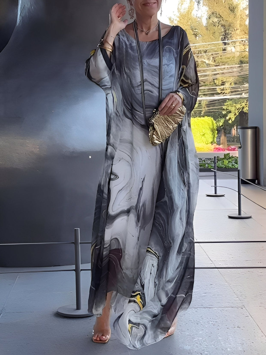 Christina - Élégante Robe en Chiffon pour Femmes