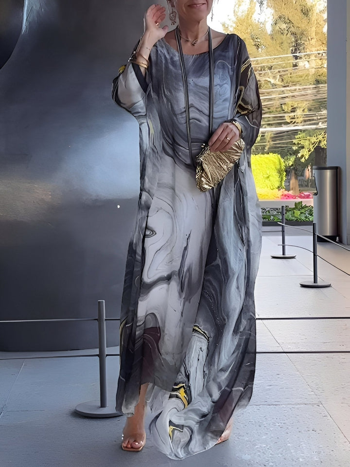 Christina - Élégante Robe en Chiffon pour Femmes