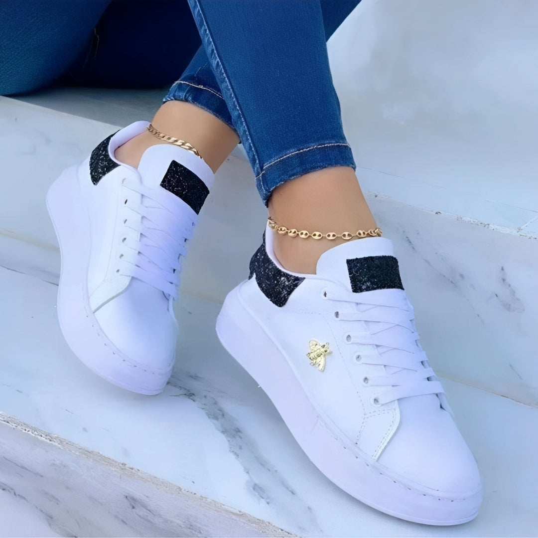 Aleena - Baskets élégantes et brillantes pour femme