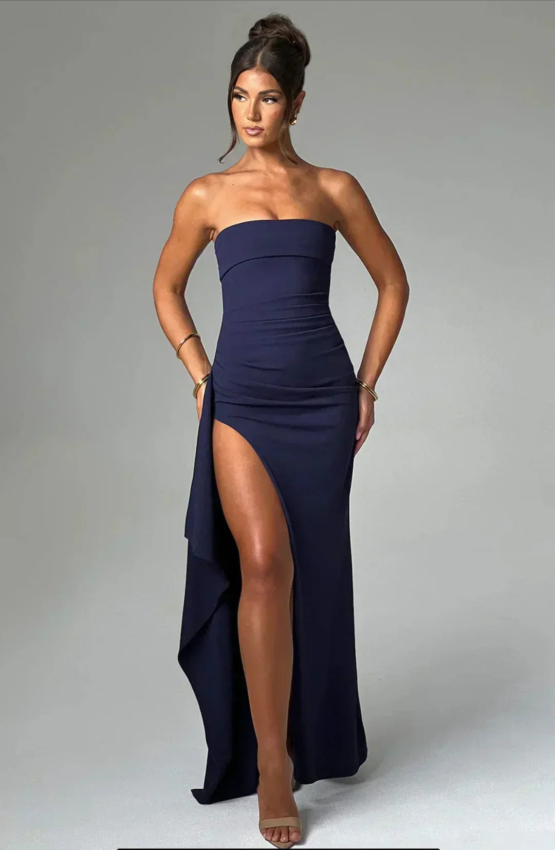 Stacy | Robe Maxi Off-the-Shoulder