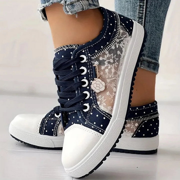 Elettra - Sneakers floreali leggeri