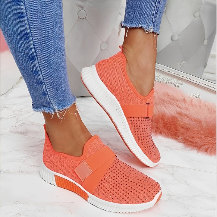 Christine - Chaussures plates élégantes avec fermeture Velcro pour femmes