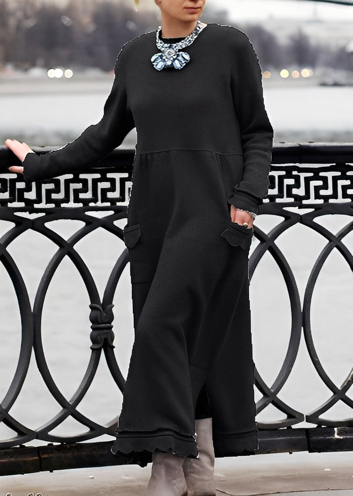 Emma - Robe élégante, ample et chaude pour femmes