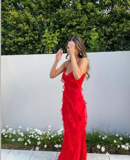 Aliza | Robe Maxi à Volants