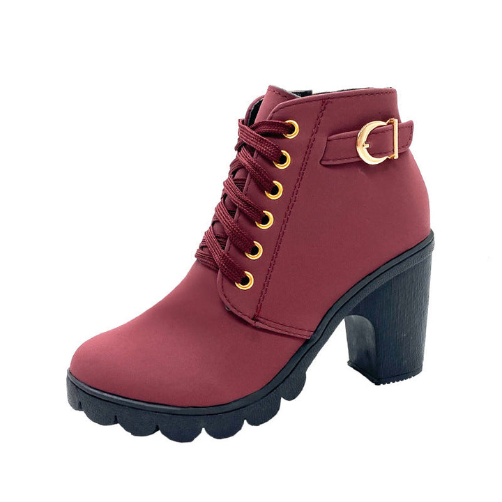 Bottines à Talons Chunky pour Femme