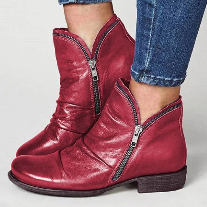 Cassiana - Bottes en Cuir Décontractées