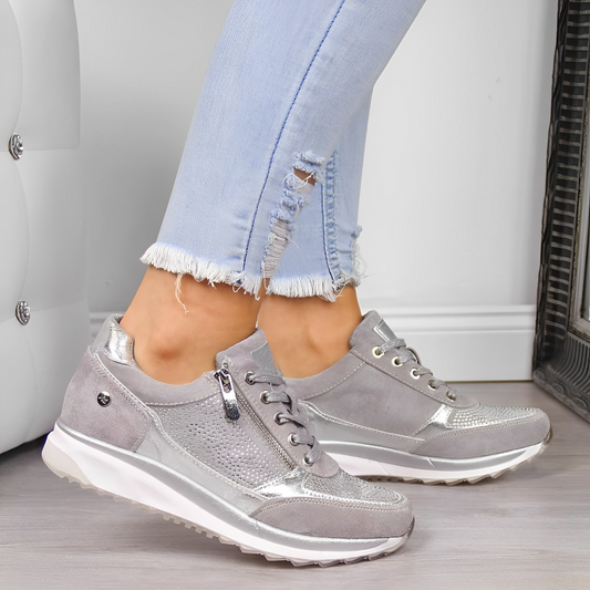 Pro Chaussures – Chaussures Orthopédiques de Soutien avec Fermeture Éclair