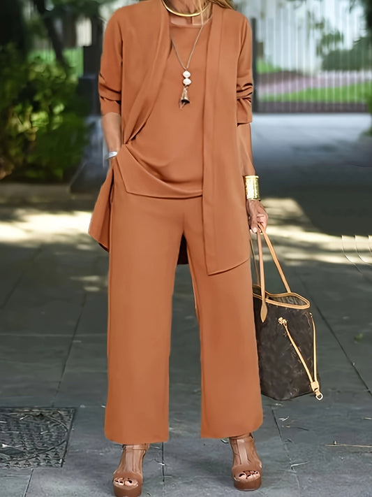 Layla™ - Ensemble Chic et Stylé en Trois Pièces