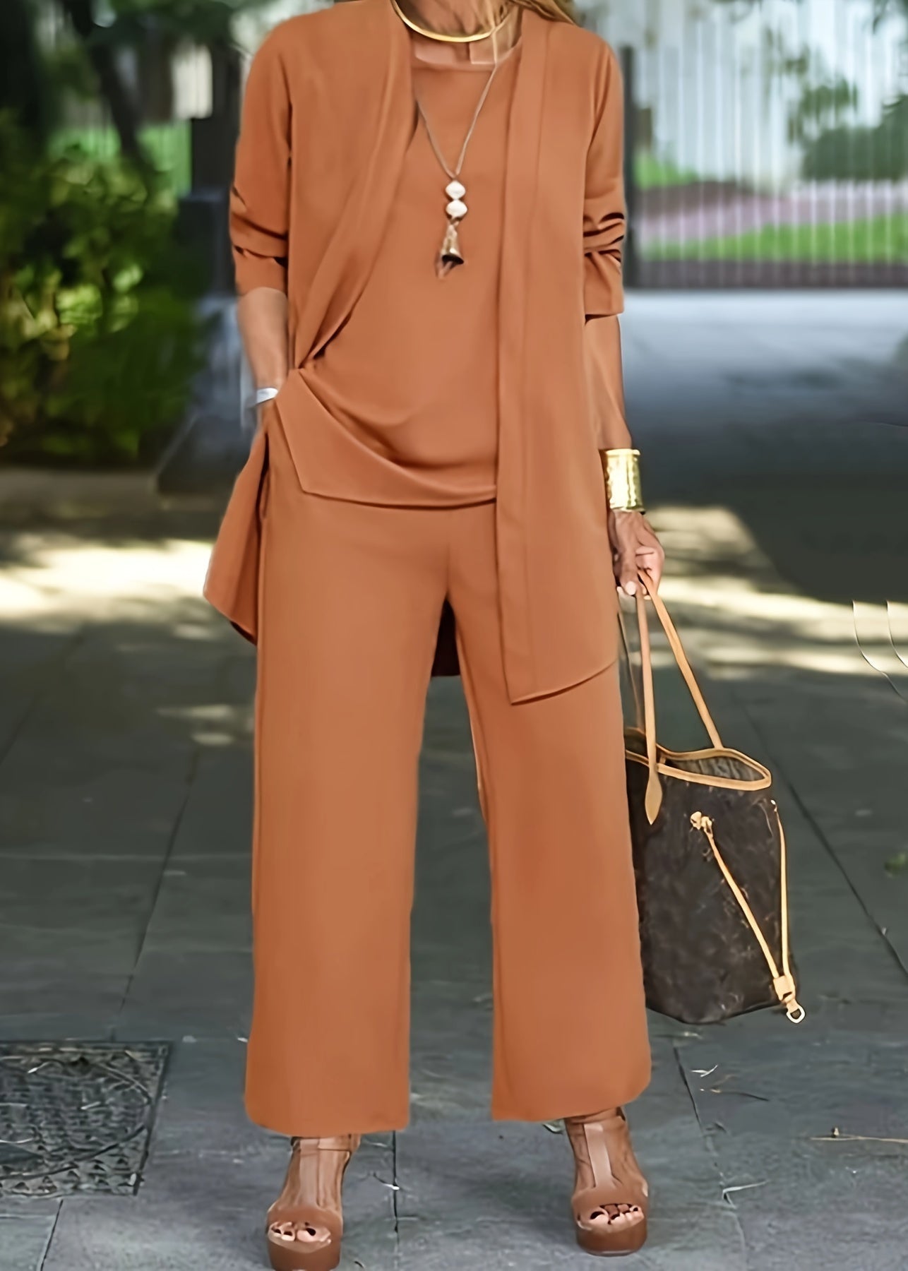 Layla - Ensemble Chic et Stylé en Trois Pièces