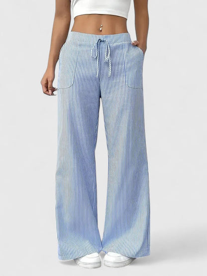 SIERRA – PANTALONS DE LOUNGE À RAYURES