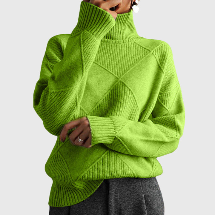 Angela™ - Pull Col Montant
