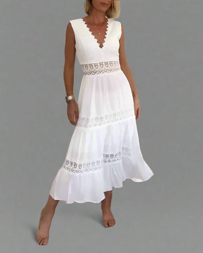 Zorhildis | Robe d'Été de Haute Qualité avec Design Floral