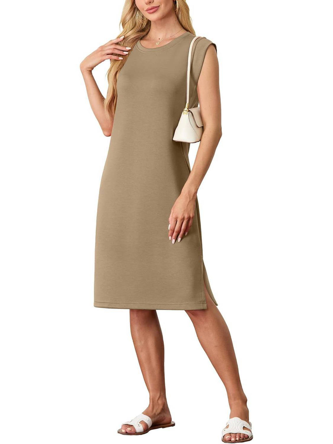 Debra | Robe Midi à Poches Amples